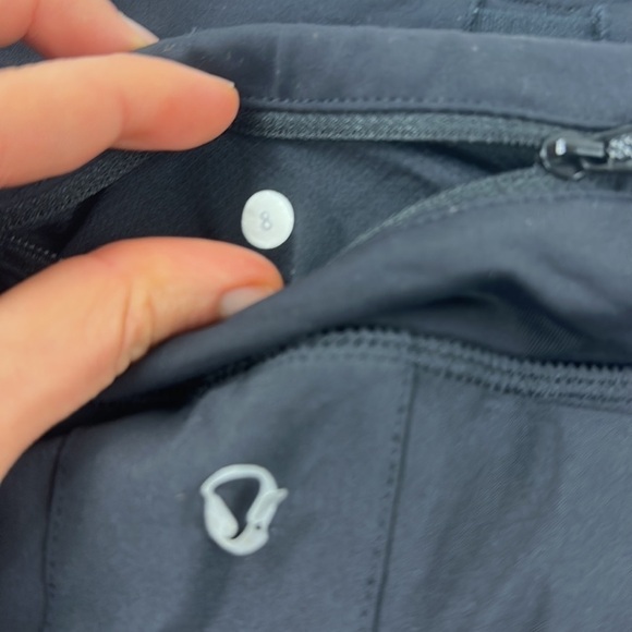 Lululemon Run: Pace Setter Skirt Black - Picture 8 of 8